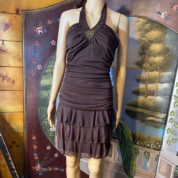 Three Hearts Pretty Large Cocktail Dress - Picture 1 of 8